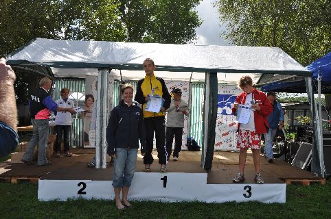 Siegerehrung mit DTU Präsidentin Claudia Wisser