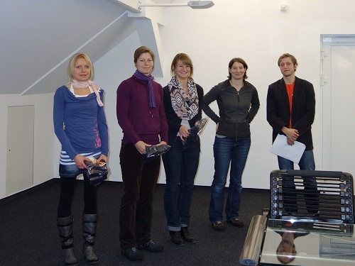 Sportlerehrung die II - Damenteam, mit Virginie, Susi und Jule (v.l.n.r.)